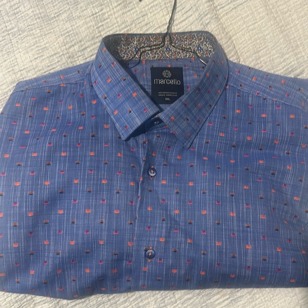 Marcello Men’s long sleeve designer shirt